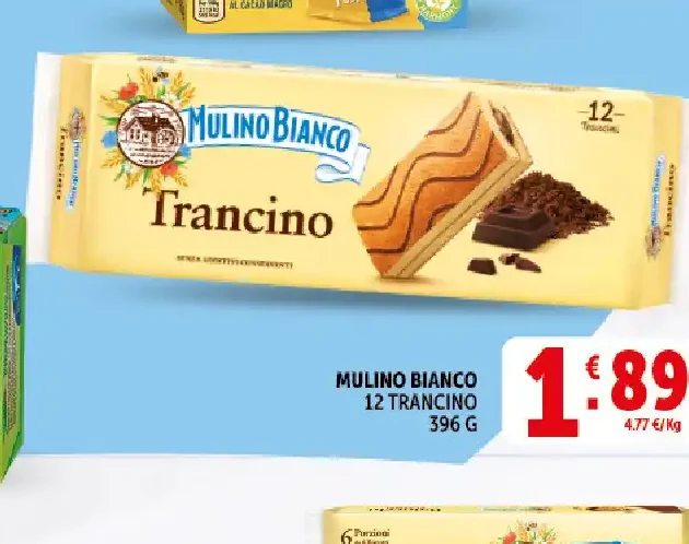 Biscotti Mulino Bianco Trancino