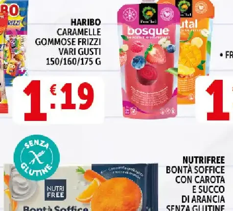Caramelle gommose Haribo assortite