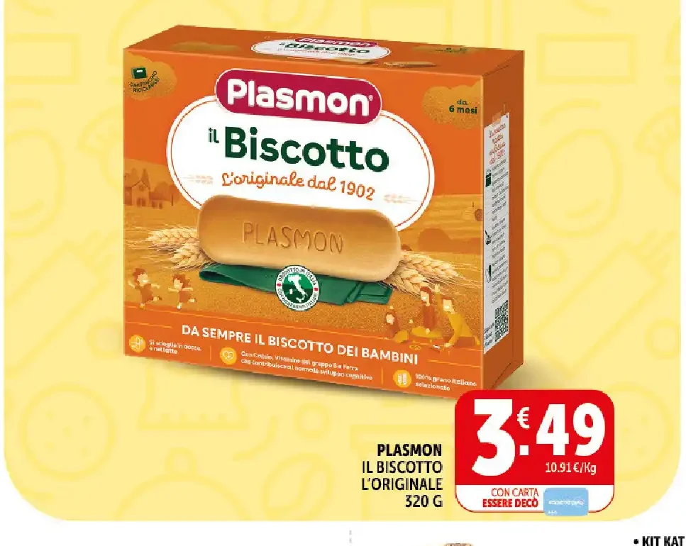 Plasmon Il Biscotto L'Originale