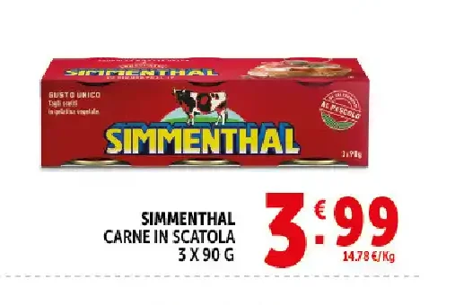 Simmenthal carne in scatola