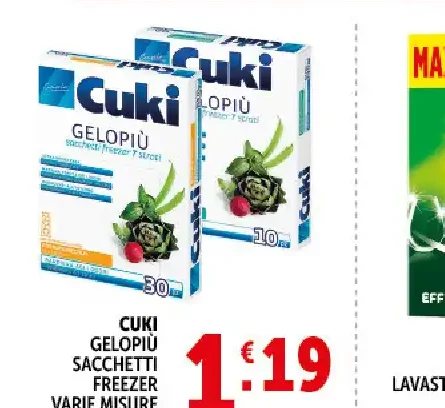 Sacchetti freezer