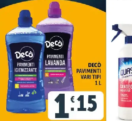 Detergente pavimenti