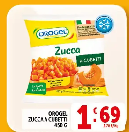 Zucca a cubetti