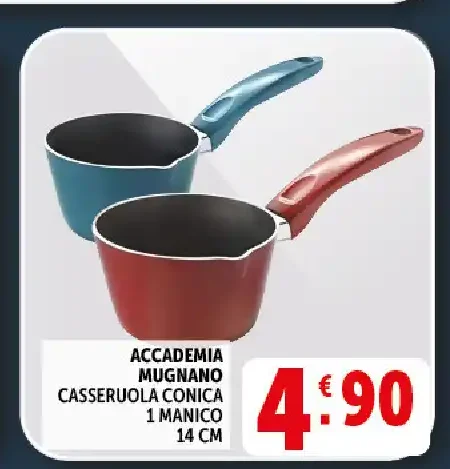 Casseruola conica Accademia Mugnano