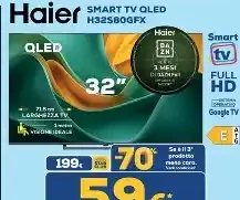 Haier Smart TV QLED H32S80GFX
