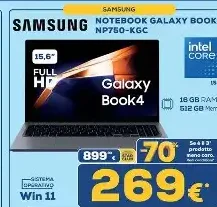 Notebook Samsung Galaxy Book4 NP750XG-KG