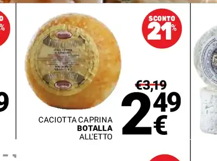 Caciotta caprina
