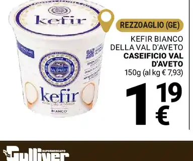 Kefir bianco Caseificio Val d'Aveto