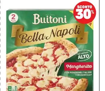 2 pizze margherite Bella Napoli Buitoni