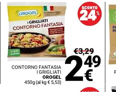 Contorno fantasia I Grigliati Orogel