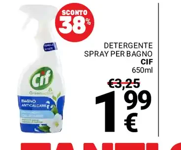 Detergente spray per bagno Cif