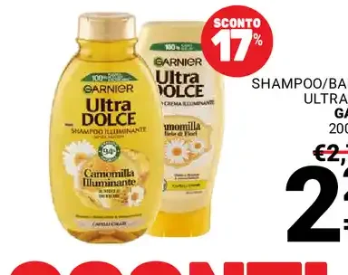 Shampoo/balsamo Ultra Dolce Garnier