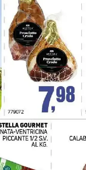 Prosciutto crudo addobbo-pressato