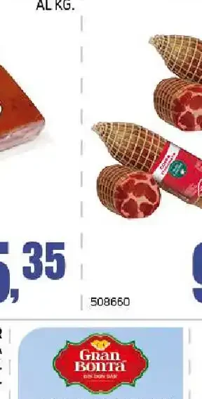 Capocollo dolce