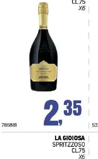 Astoria Ororo vino spumante
