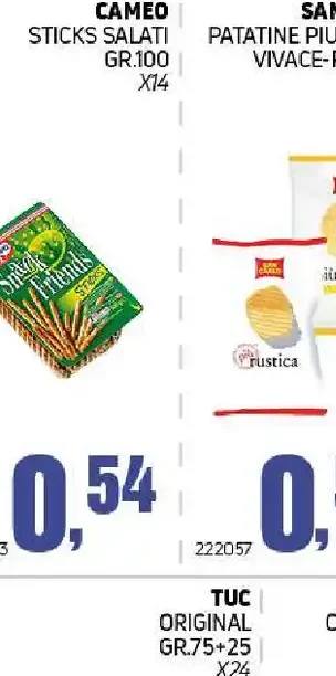 Sticks salati