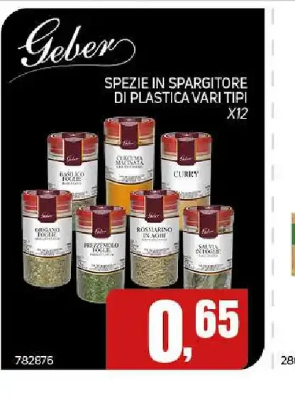 Spezie in spaghetto