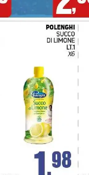 Succo di limone