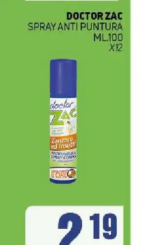 Spray antipuntura Doctor Zac