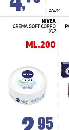 Crema Soft corpo Nivea