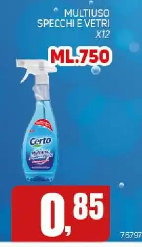 Multiuso specchi e vetri