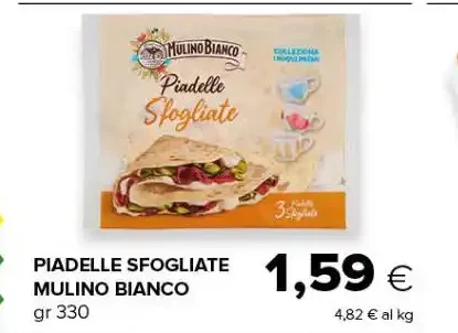 Piadelle sfogliate