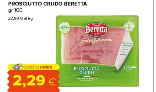 Prosciutto crudo
