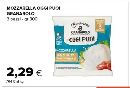 Mozzarella Oggi Puoi