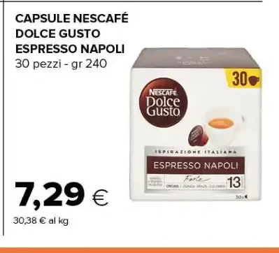 Capsule Nescafé Dolce Gusto