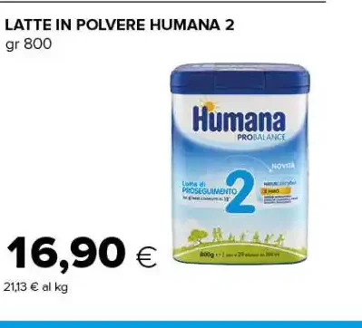 Latte in Polvere Humana 2