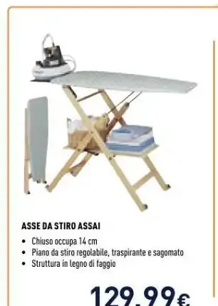 Asse da stiro Assai