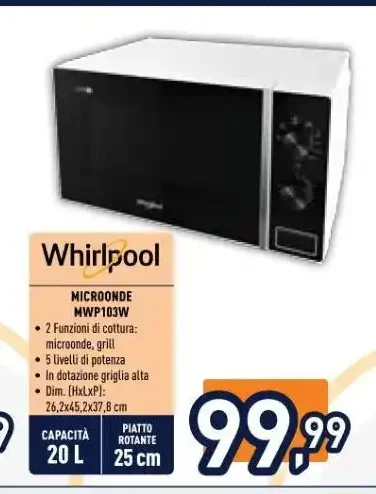 Microonde MWP103W