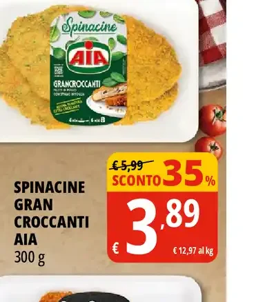 Spinacine gran croccanti Aia