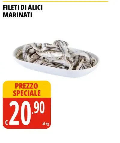 Filetti di alici marinati