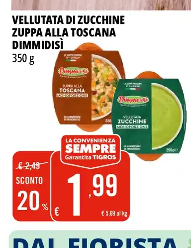 Vellutata di zucchine zuppa alla toscana DimmidiSì