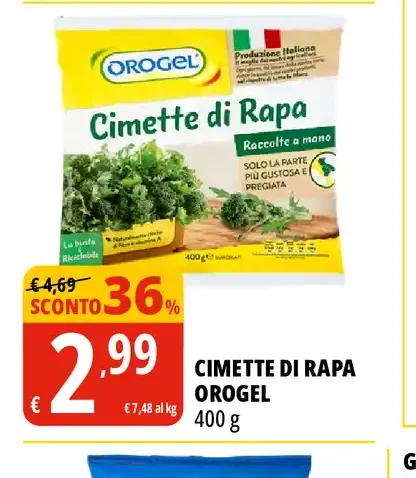 Cimette di rapa Orogel