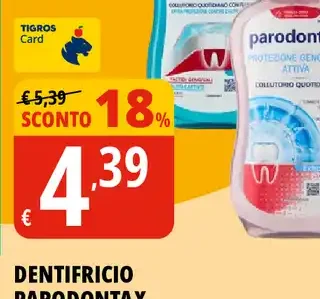 Collutorio Parodontax