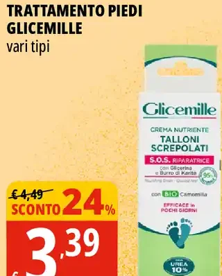 Trattamento piedi Glicemille