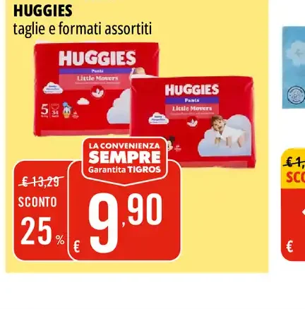 Pannolini-mutandina Huggies Little Movers