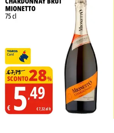 Spumante Chardonnay Brut Mionetto