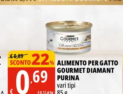 Alimento per gatto Gourmet Diamant Purina