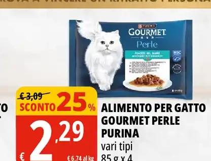 Alimento per gatto Gourmet Perle Purina