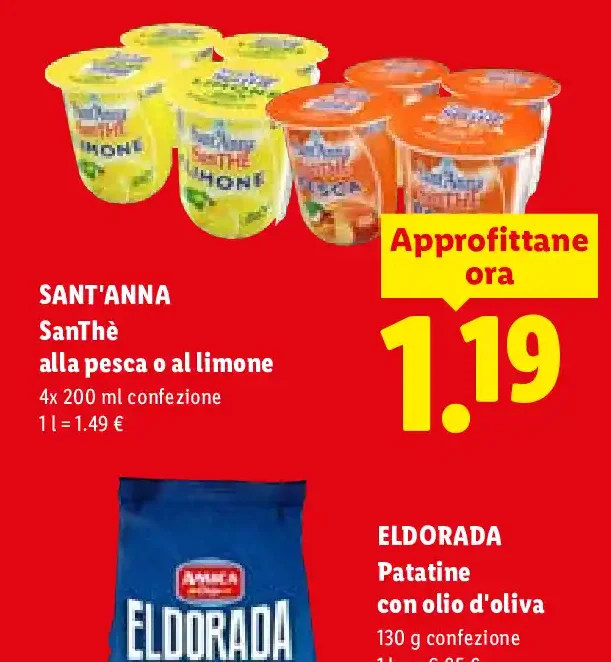 SanThè alla pesca o al limone