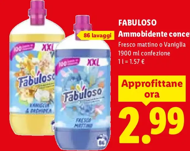 Ammorbidente concentrato