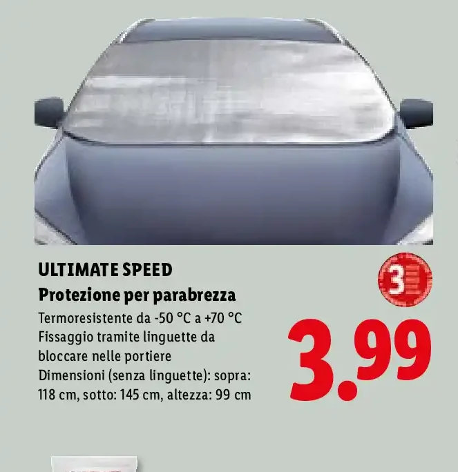 Protezione per parabrezza