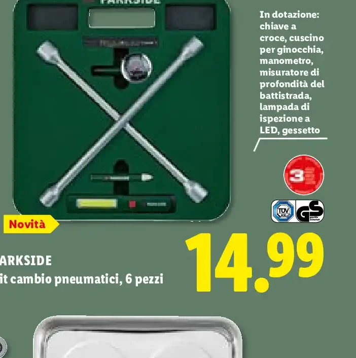 Kit cambio pneumatici