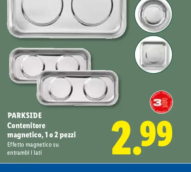 Contenitore magnetico