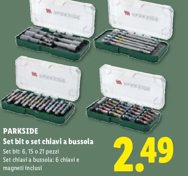 Set bit o set chiavi a bussola