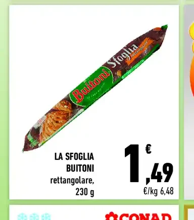 Sfoglia rettangolare Butoni