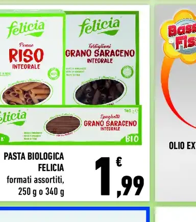 Pasta biologica Felicia